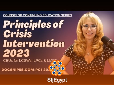 Principles of Crisis Intervention 2023 | Counselor Continuing Education