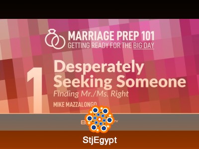 The Marriage Preparation Course